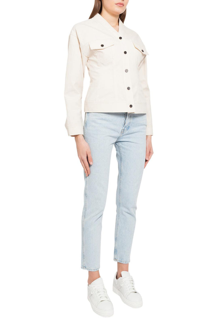 Lvir-Linen and cotton jacket-dgallerystore