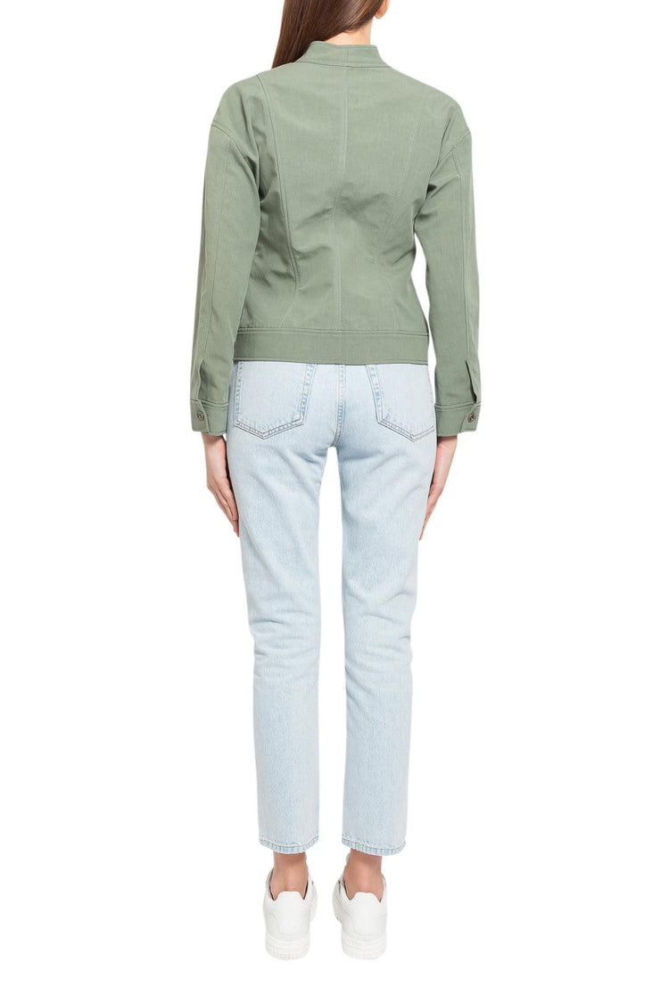 Lvir-Linen and cotton jacket-dgallerystore