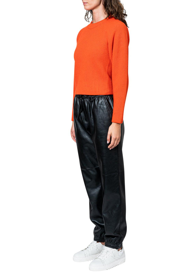 Lvir-Ribbed sweater with cut-out detail-dgallerystore