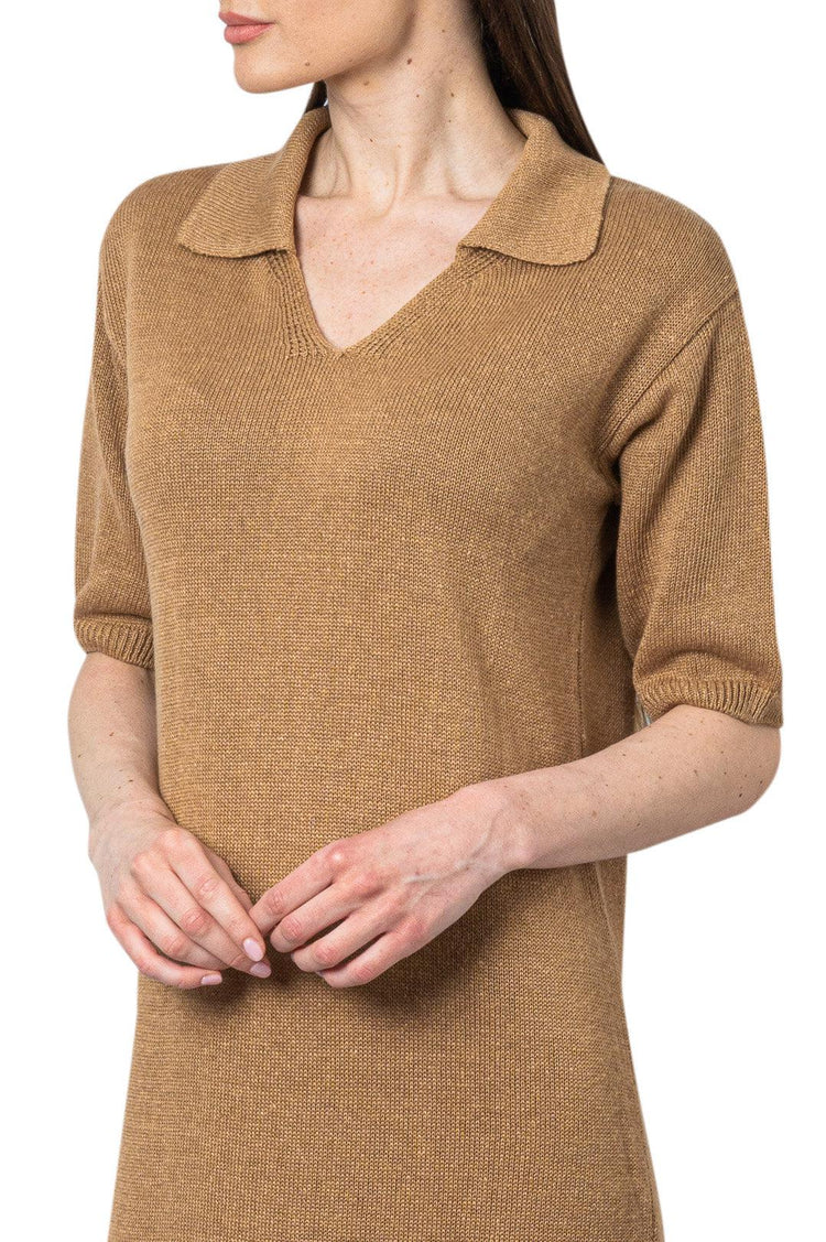 Missing You Already-Ribbed knit long dress-dgallerystore