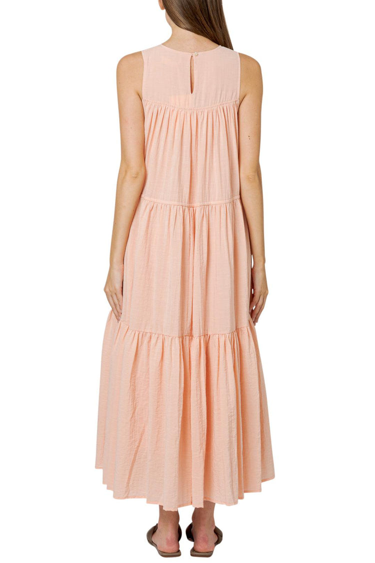 Missing You Already-Ruffled long dress-dgallerystore