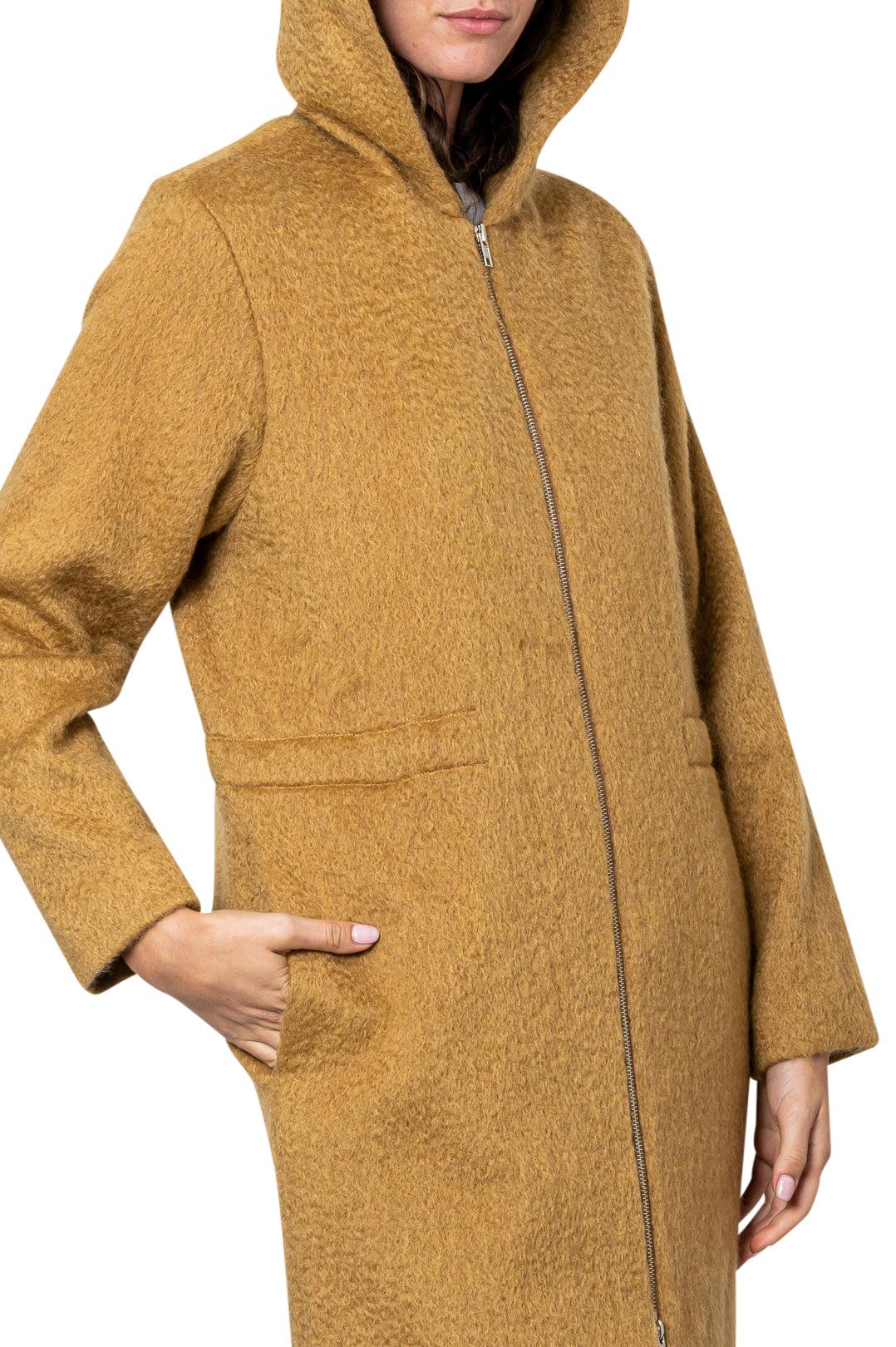 Missing You Already-Wool and mohair long coat-dgallerystore