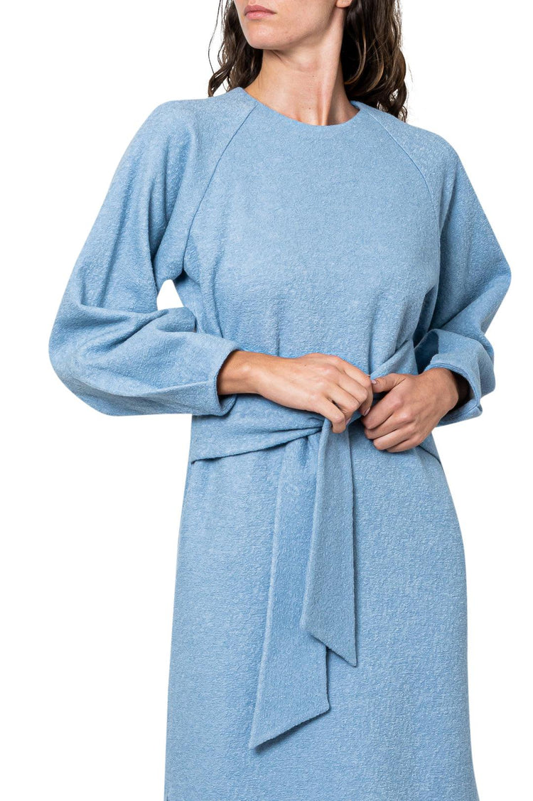 Missing You Already-Wool flared long dress-dgallerystore
