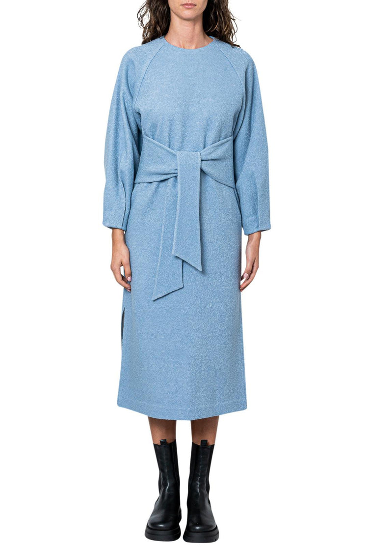 Missing You Already-Wool flared long dress-dgallerystore