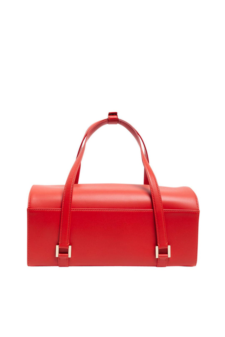 Nina Ricci-Leather handbag with logo-dgallerystore