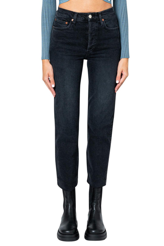 Re/Done-Cotton skinny jeans-dgallerystore