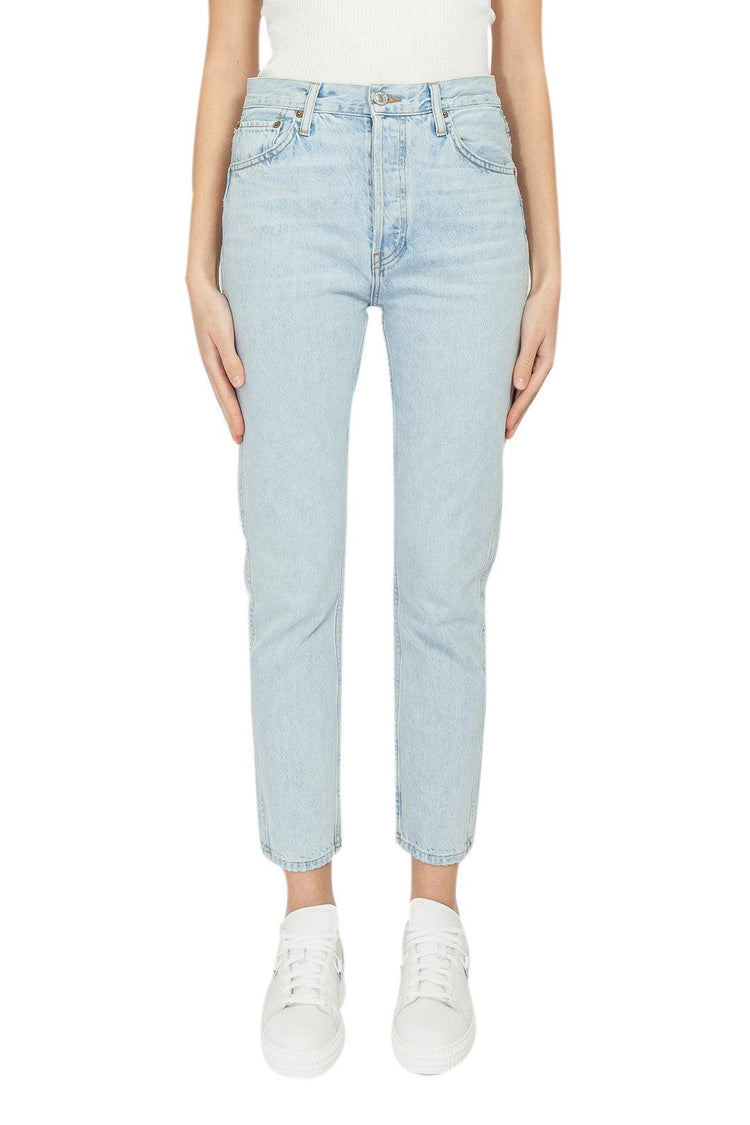 Re/Done-Straight cotton denim jeans-dgallerystore