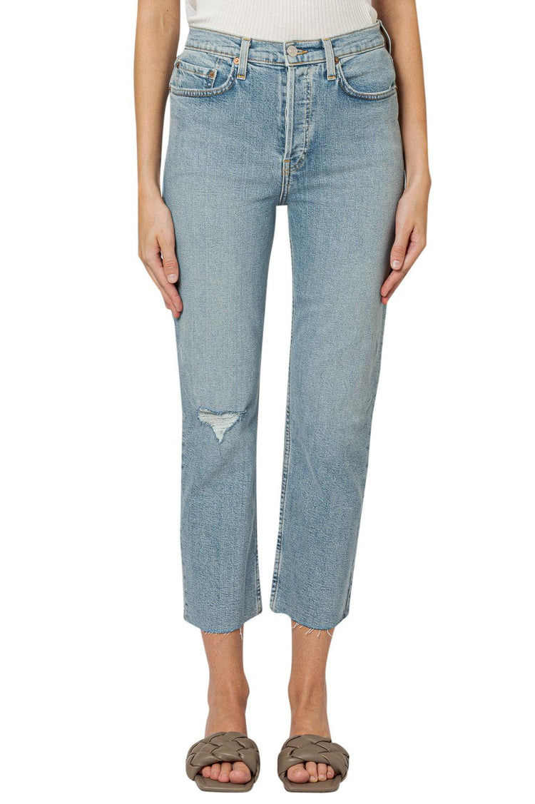 Re/Done-Straight denim jeans-dgallerystore
