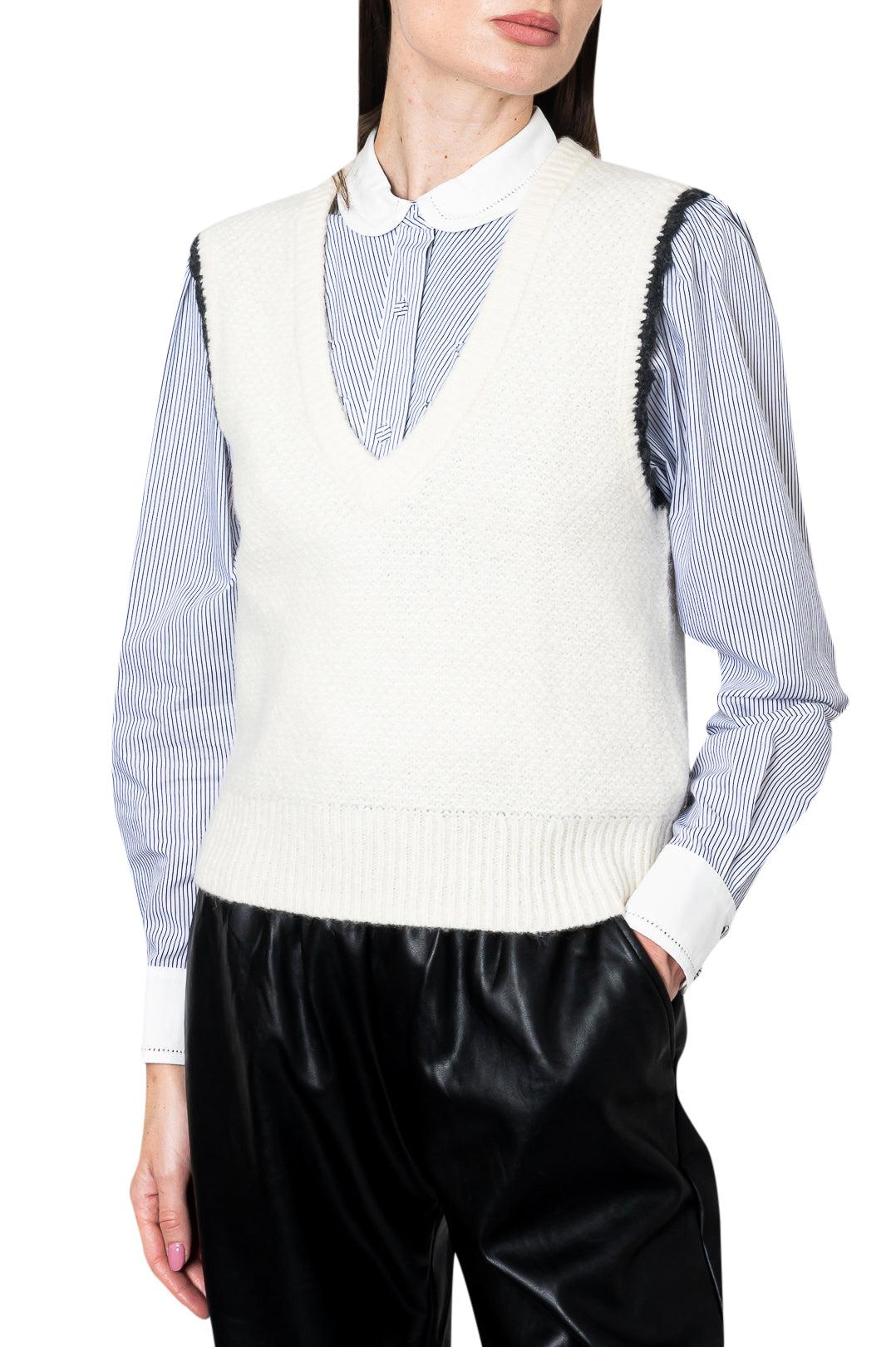 The Garment-Alpaca and wool waistcoat-dgallerystore