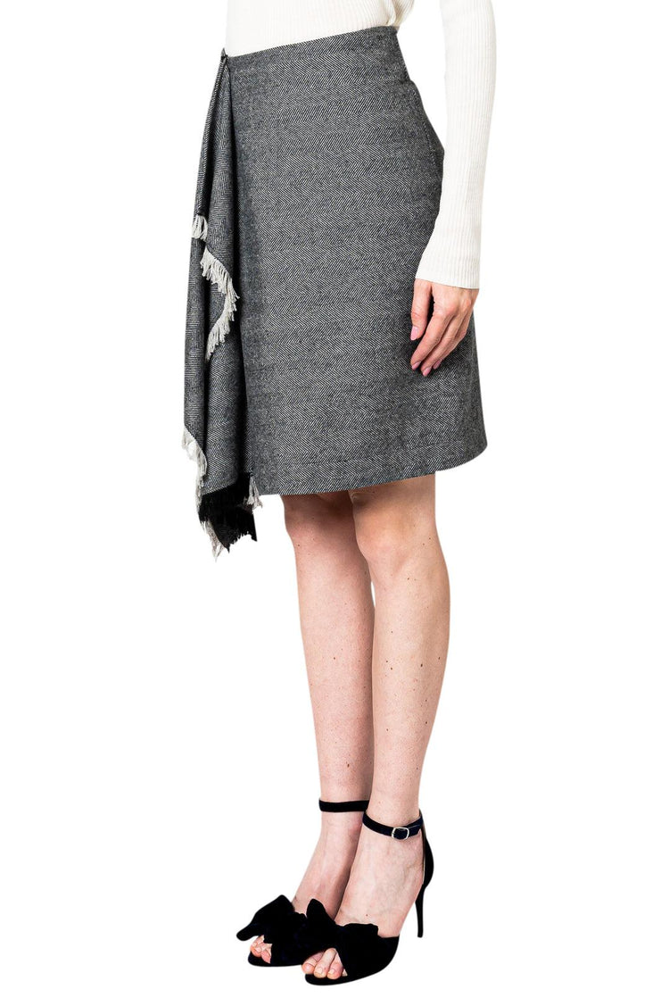 The Garment-Flared wool midi-skirt-dgallerystore