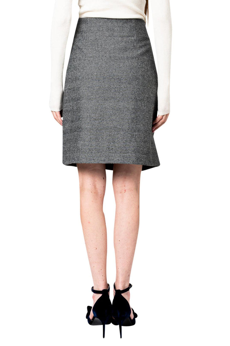 The Garment-Flared wool midi-skirt-dgallerystore