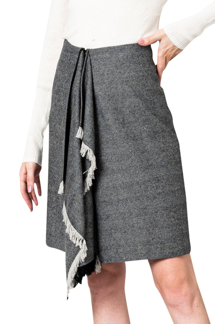 The Garment-Flared wool midi-skirt-dgallerystore