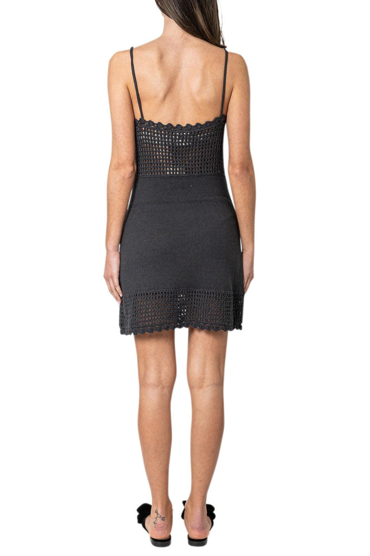 The Garment-Knit linen mini dress-dgallerystore