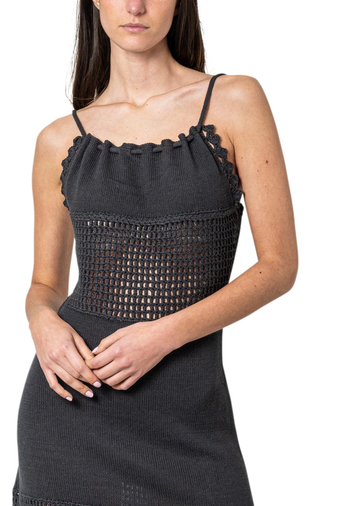 The Garment-Knit linen mini dress-dgallerystore