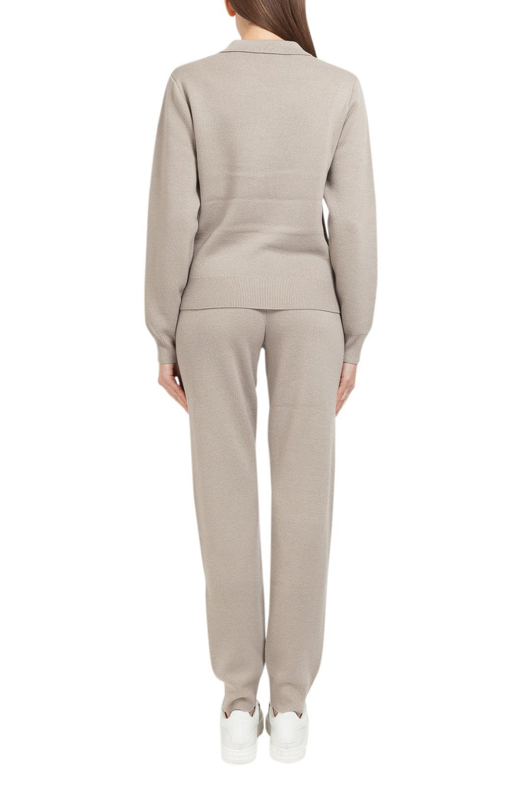 The Garment-Merino wool sweater with classic collar-dgallerystore