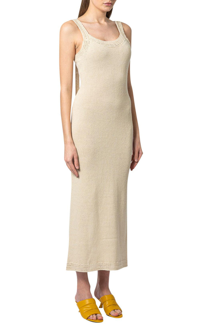 The Garment-Ribbed knit long dress-dgallerystore