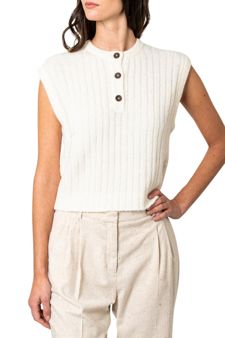 The Garment-Wool and alpaca vest-dgallerystore