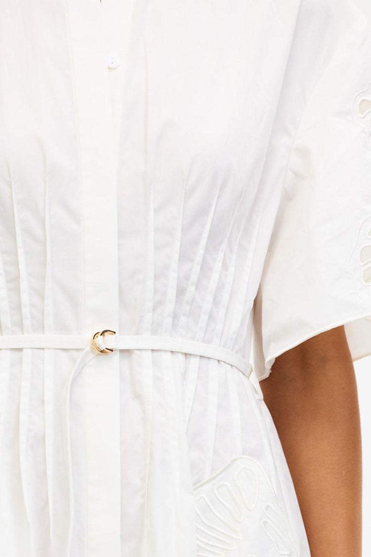 Acler-Balwest maxi dress ivory-dgallerystore
