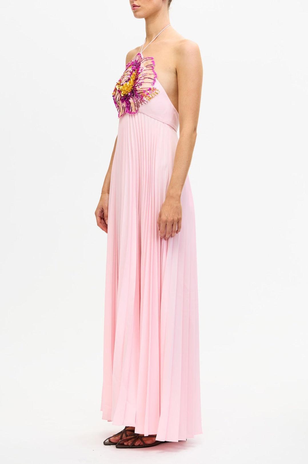 Acler-Brewood maxi dress primrose-dgallerystore