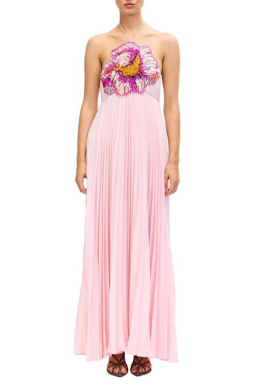 Acler-Brewood maxi dress primrose-dgallerystore