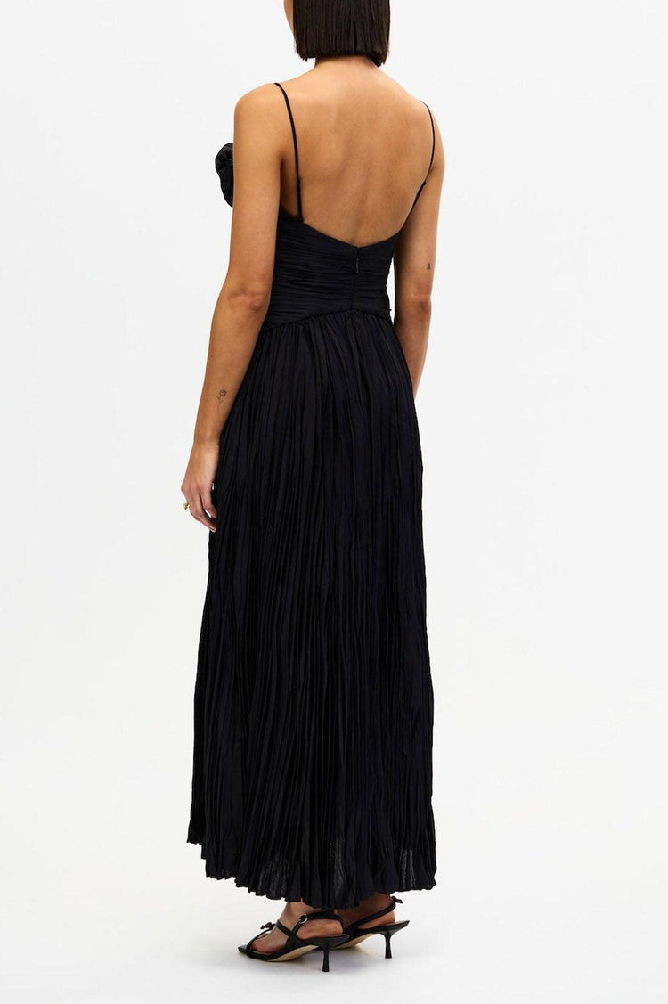 Acler-Broadhay maxi dress black-dgallerystore