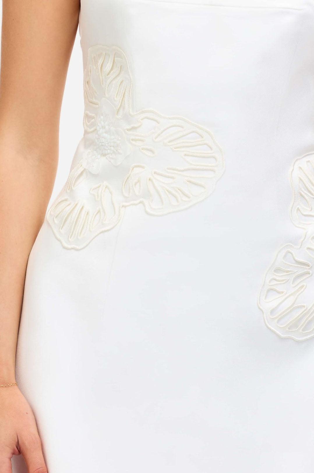 Acler-Elphin maxi dress ivory-dgallerystore