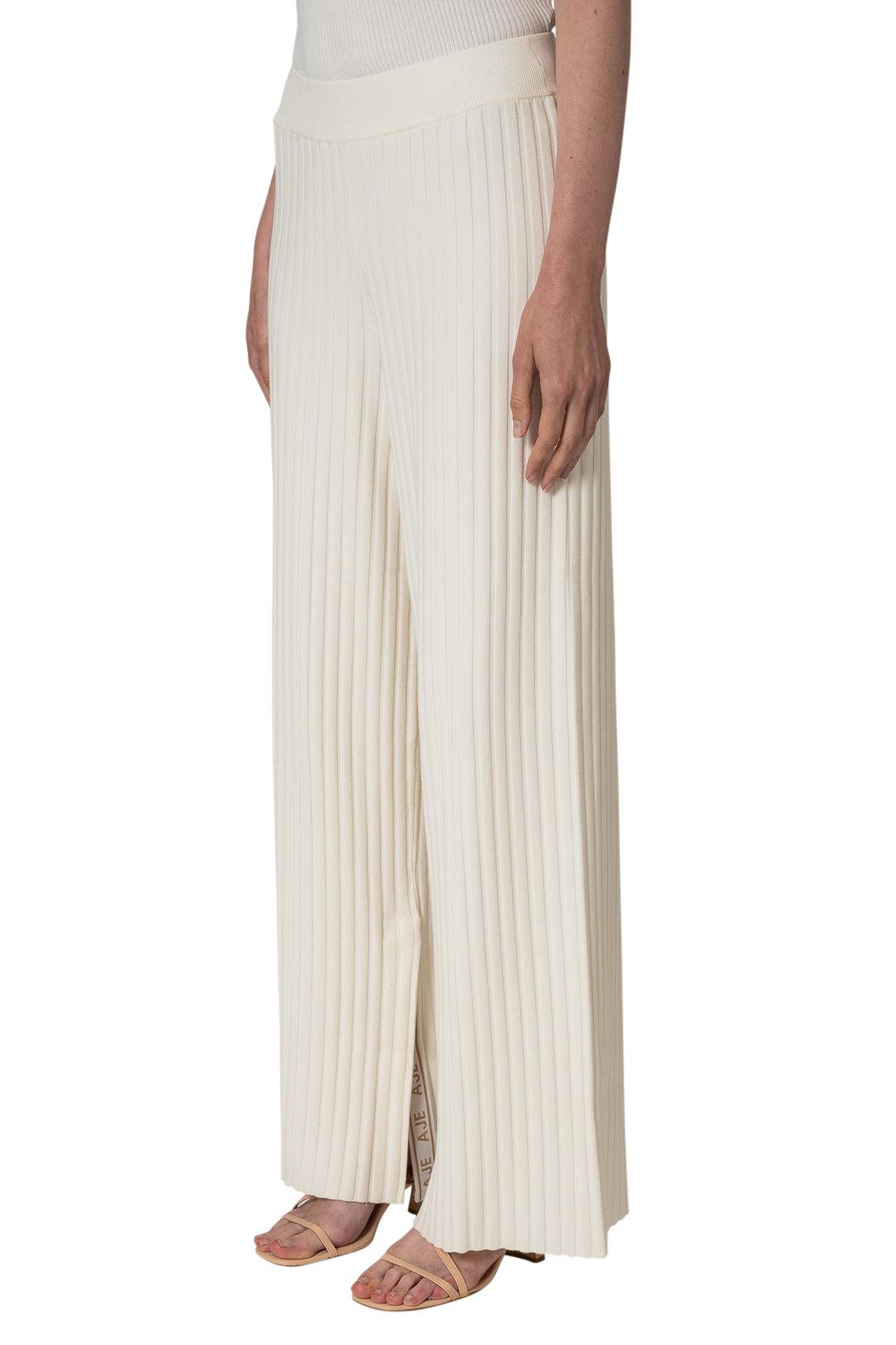 Aje-Archer Logo Trim Knit Pant-dgallerystore