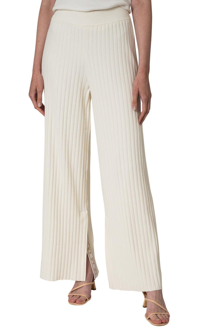 Aje-Archer Logo Trim Knit Pant-dgallerystore