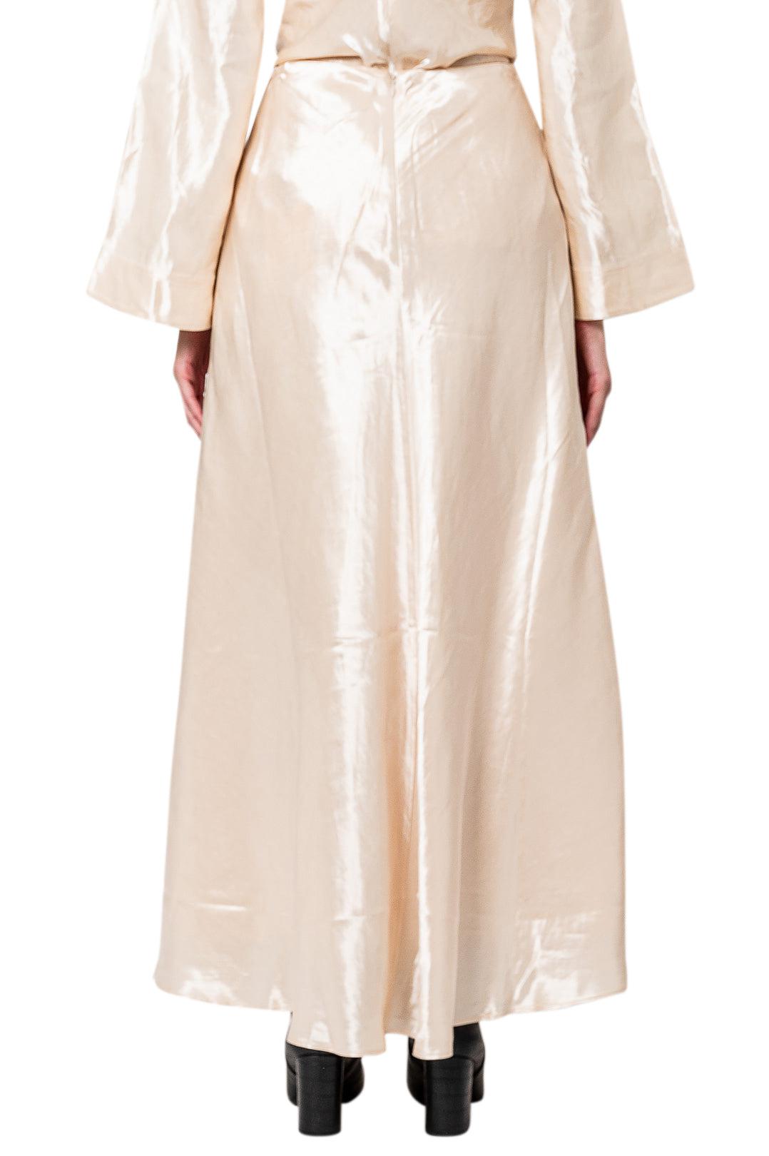 【Aje.】Etta Maxi Skirt AJE. Etta belted wrap-effect taffeta maxi skirt | NET-A-PORTER