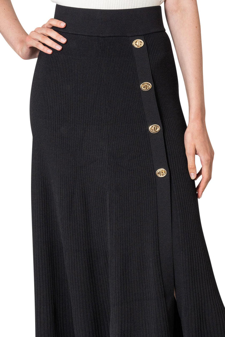 Aje-Rosanna Knit Midi Skirt-dgallerystore