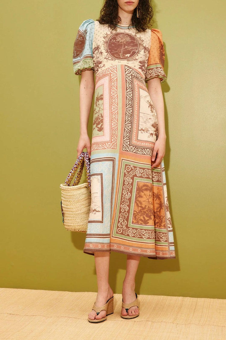 Alemais-Alberta midi dress-dgallerystore