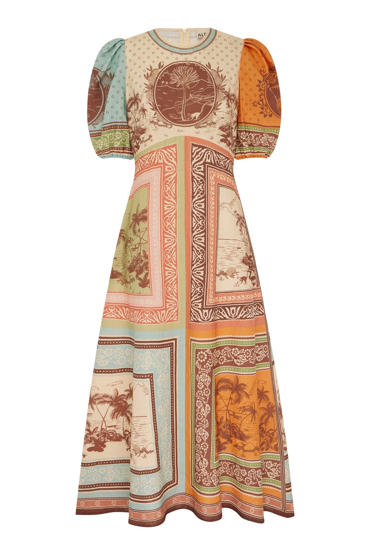 Alemais-Alberta midi dress-dgallerystore