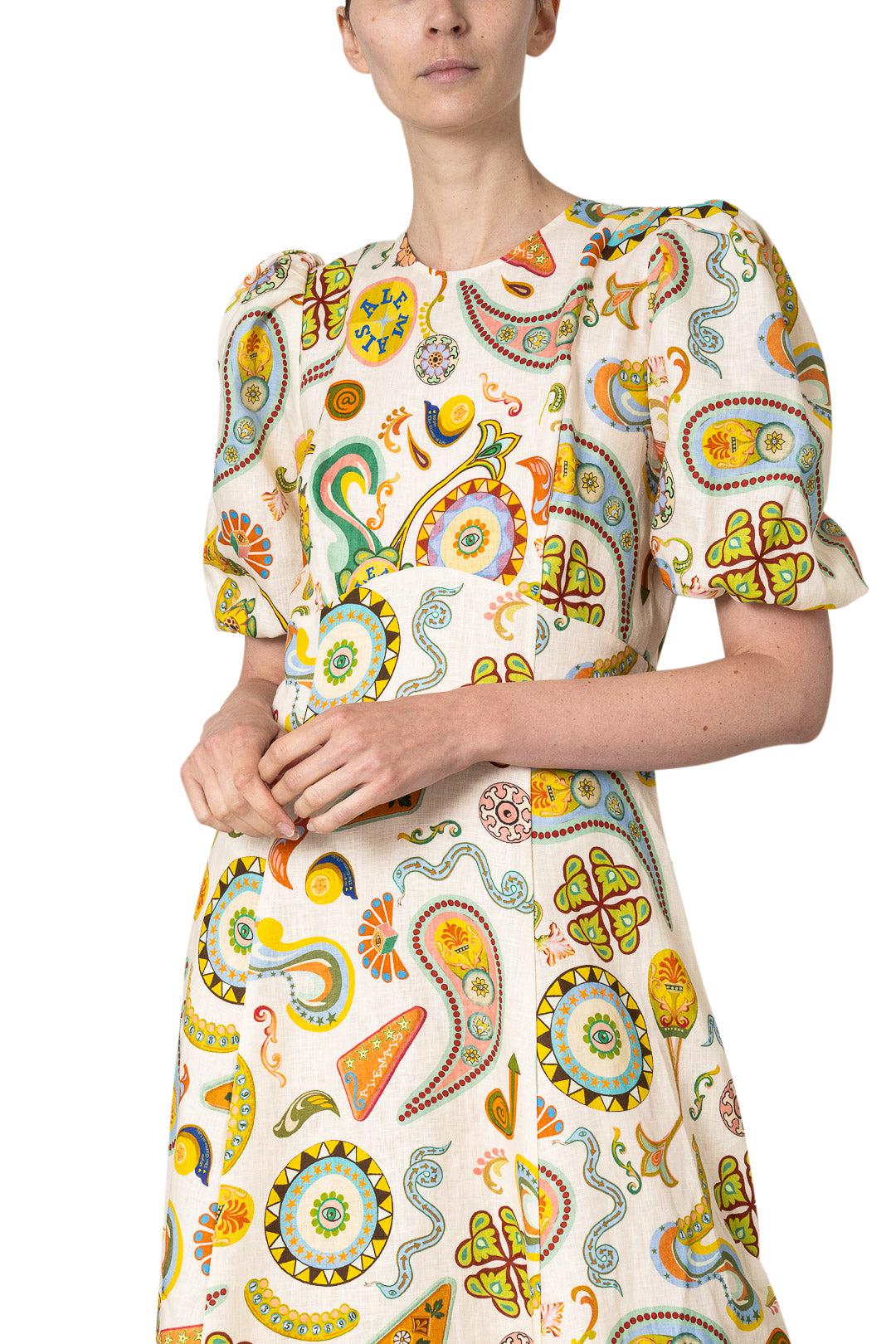 Alemais-Arcade Midi Dress-dgallerystore