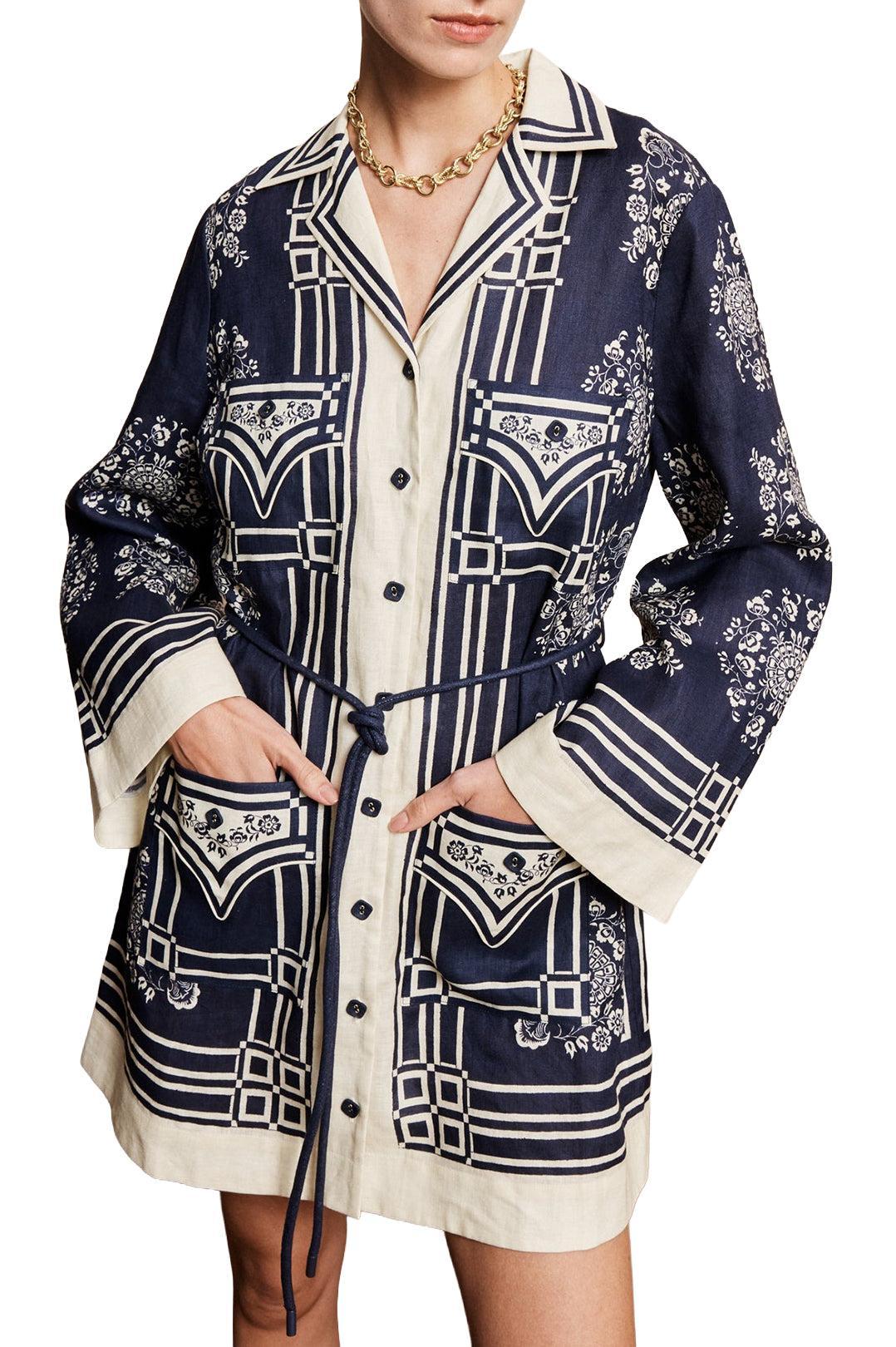 Alemais-Banderra mini dress-dgallerystore