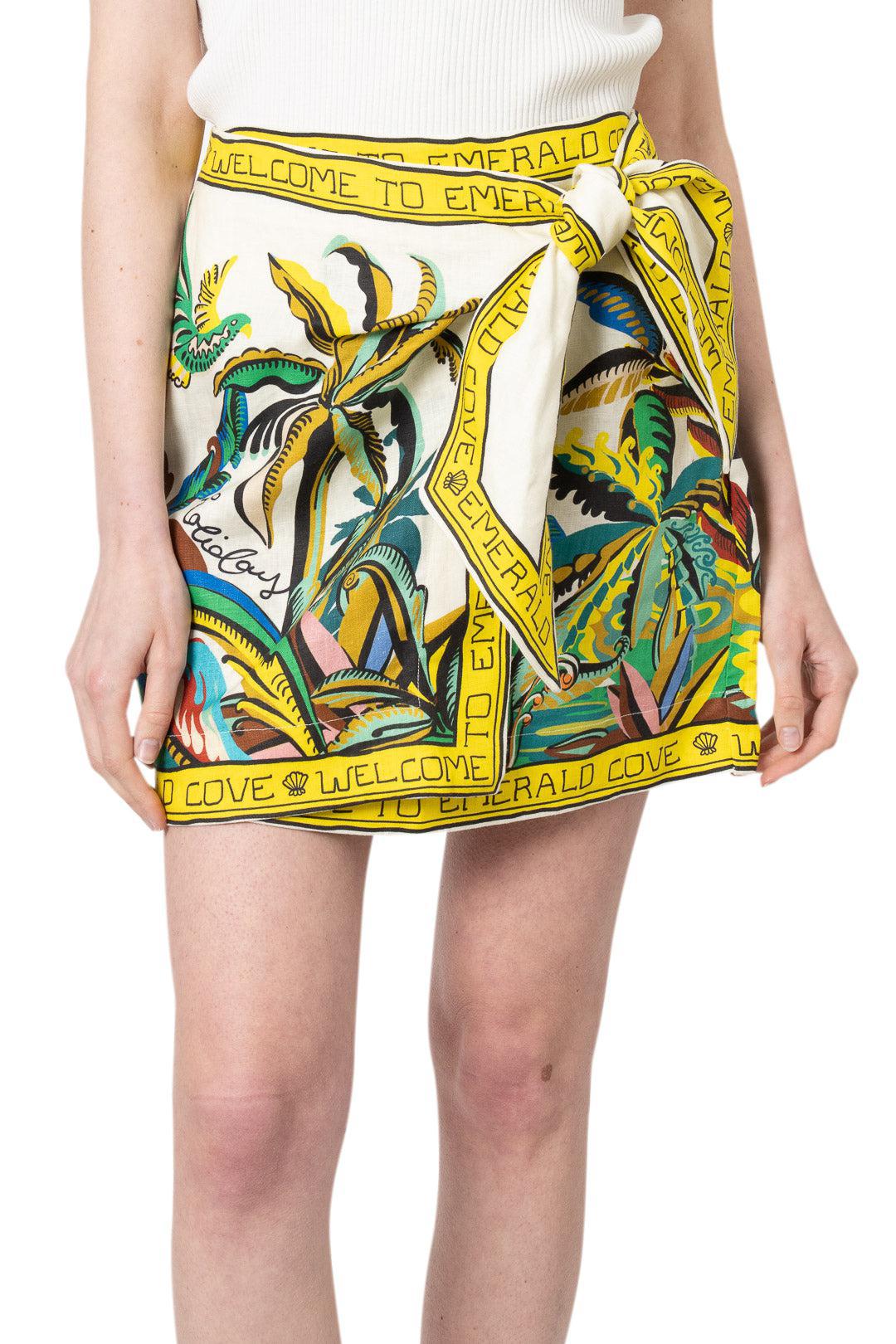 Alemais-Day Dream Sarong Skirt-dgallerystore