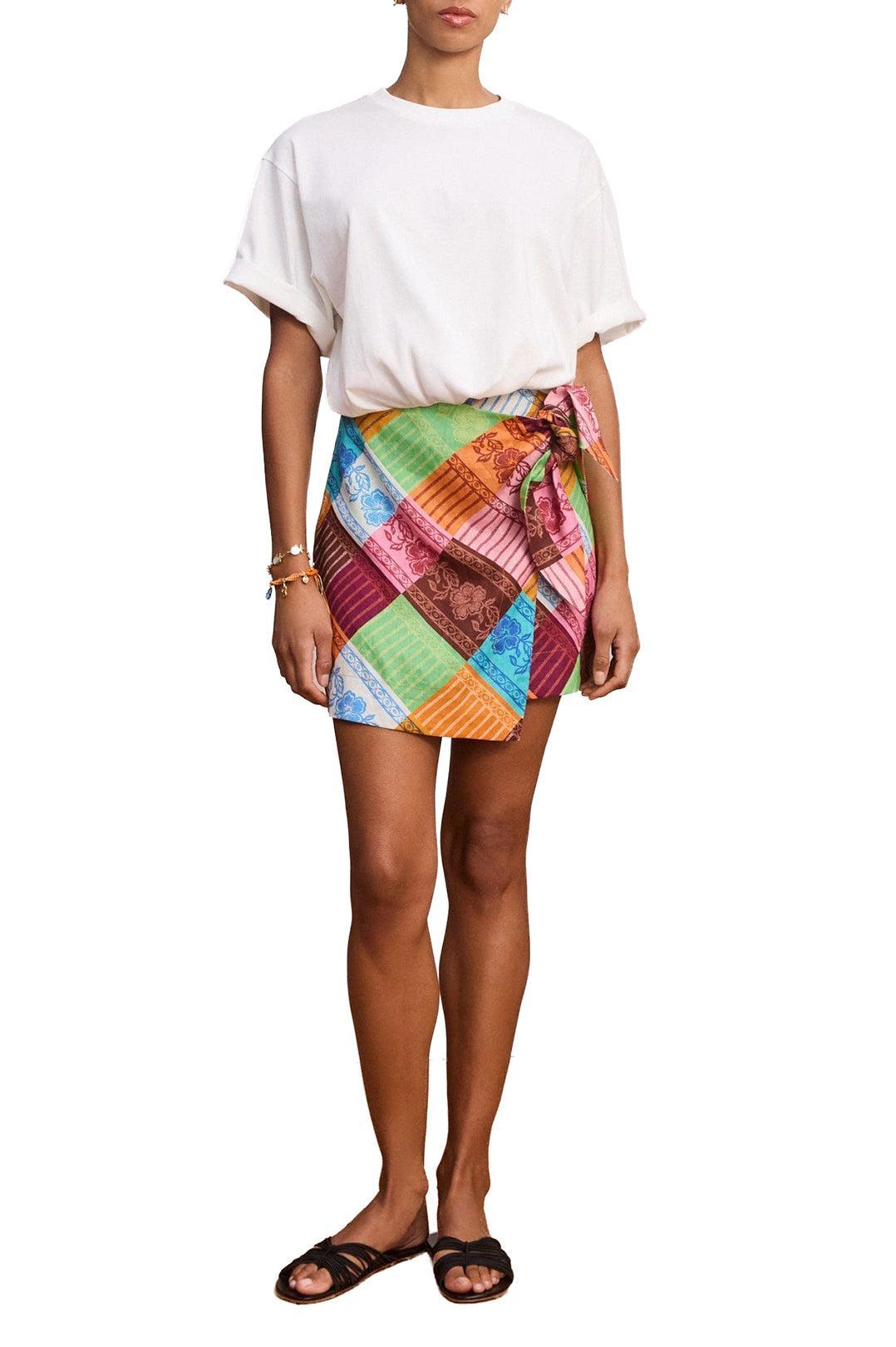 Alemais-Kaleidoscope sarong skirt-dgallerystore