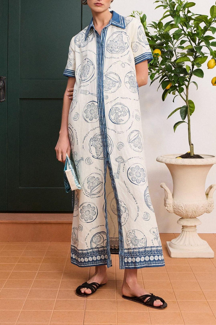 Alemais-Lucky shirt dress-dgallerystore