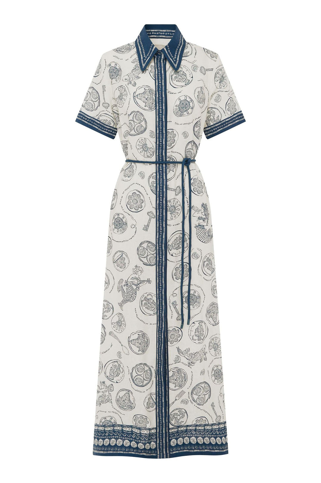 Alemais-Lucky shirt dress-dgallerystore