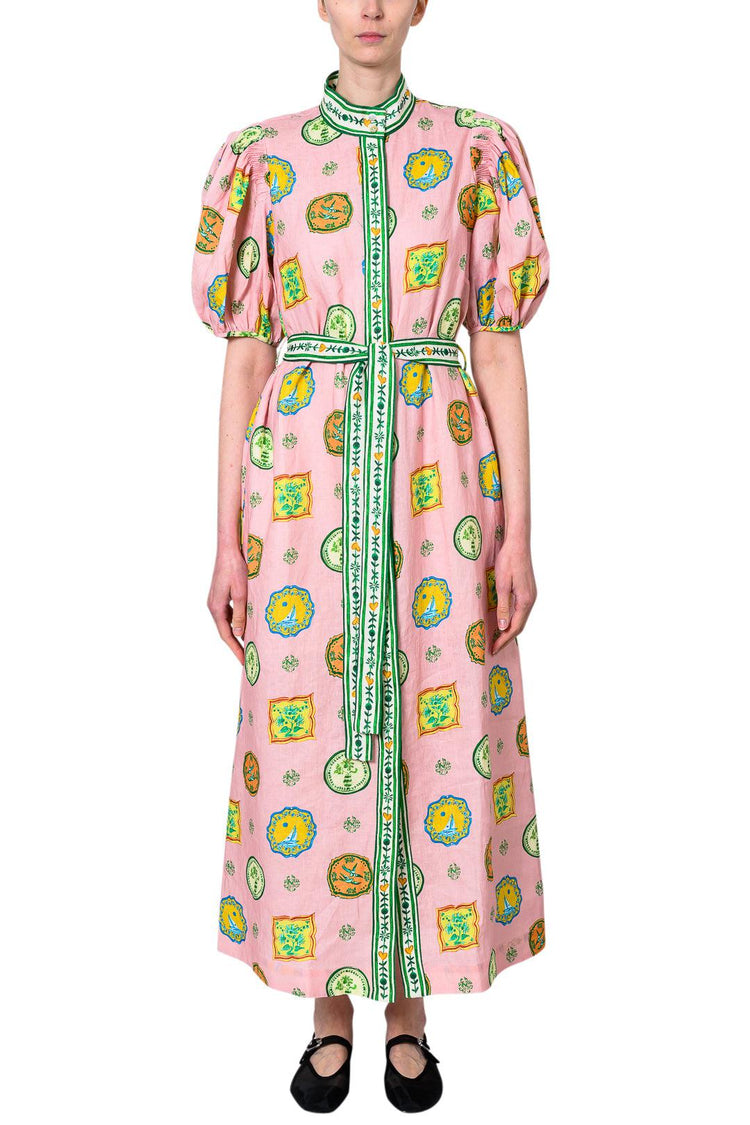 Alemais-Porcelain Shirtdress-dgallerystore