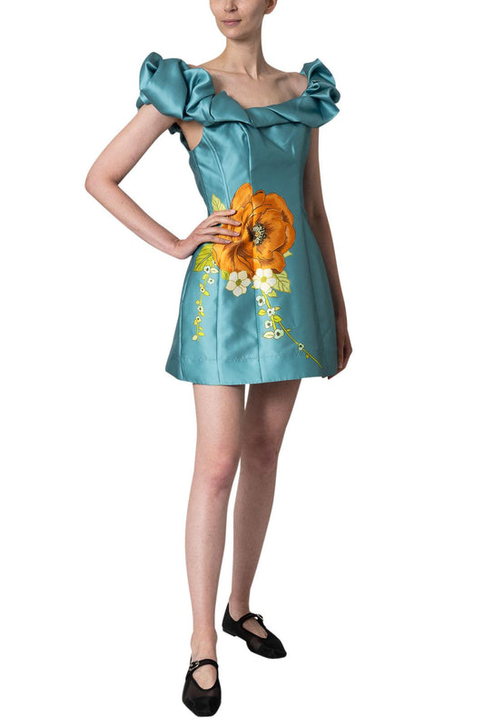 Alemais-Regent Jade Mini Dress-3363D-dgallerystore
