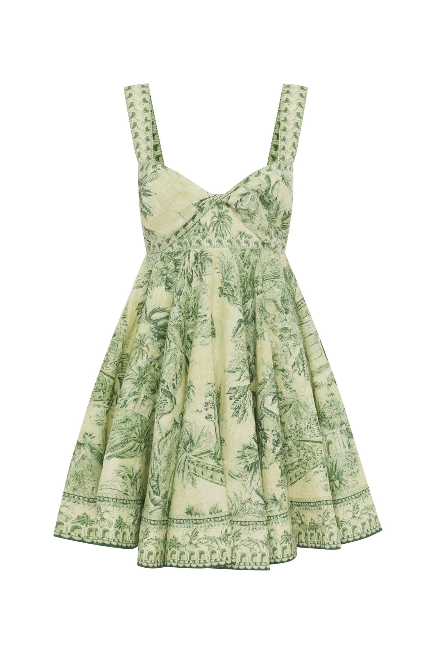 Alemais-Sara mini twist sundress-dgallerystore