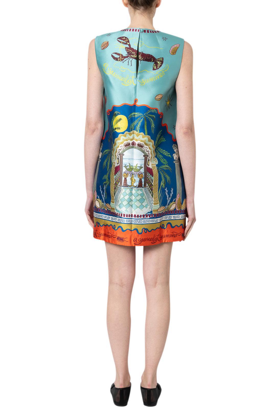 Alemais-Surrealist Summer Mini dress-dgallerystore