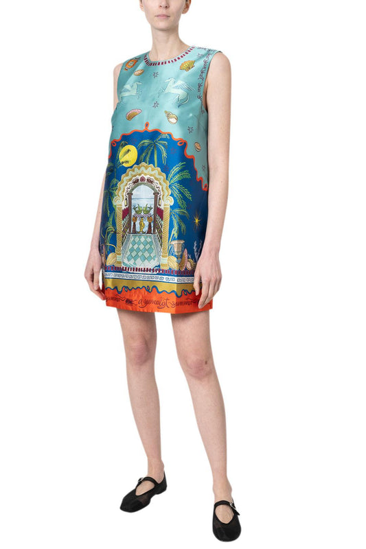 Alemais-Surrealist Summer Mini dress-dgallerystore