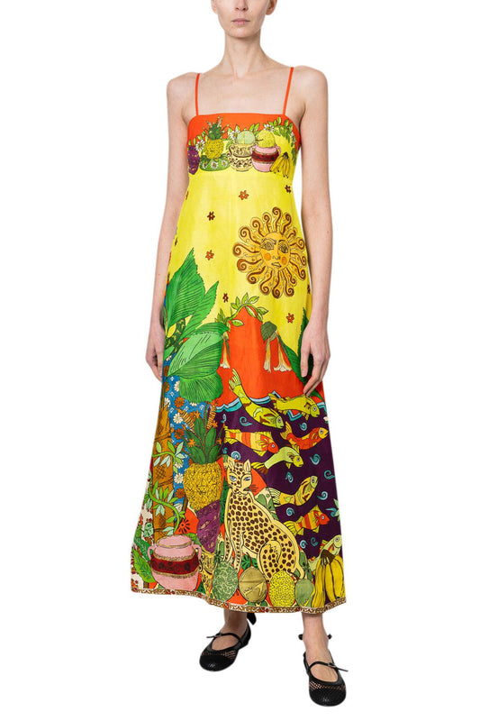 Alemais-TIGER DAY DRESS-dgallerystore