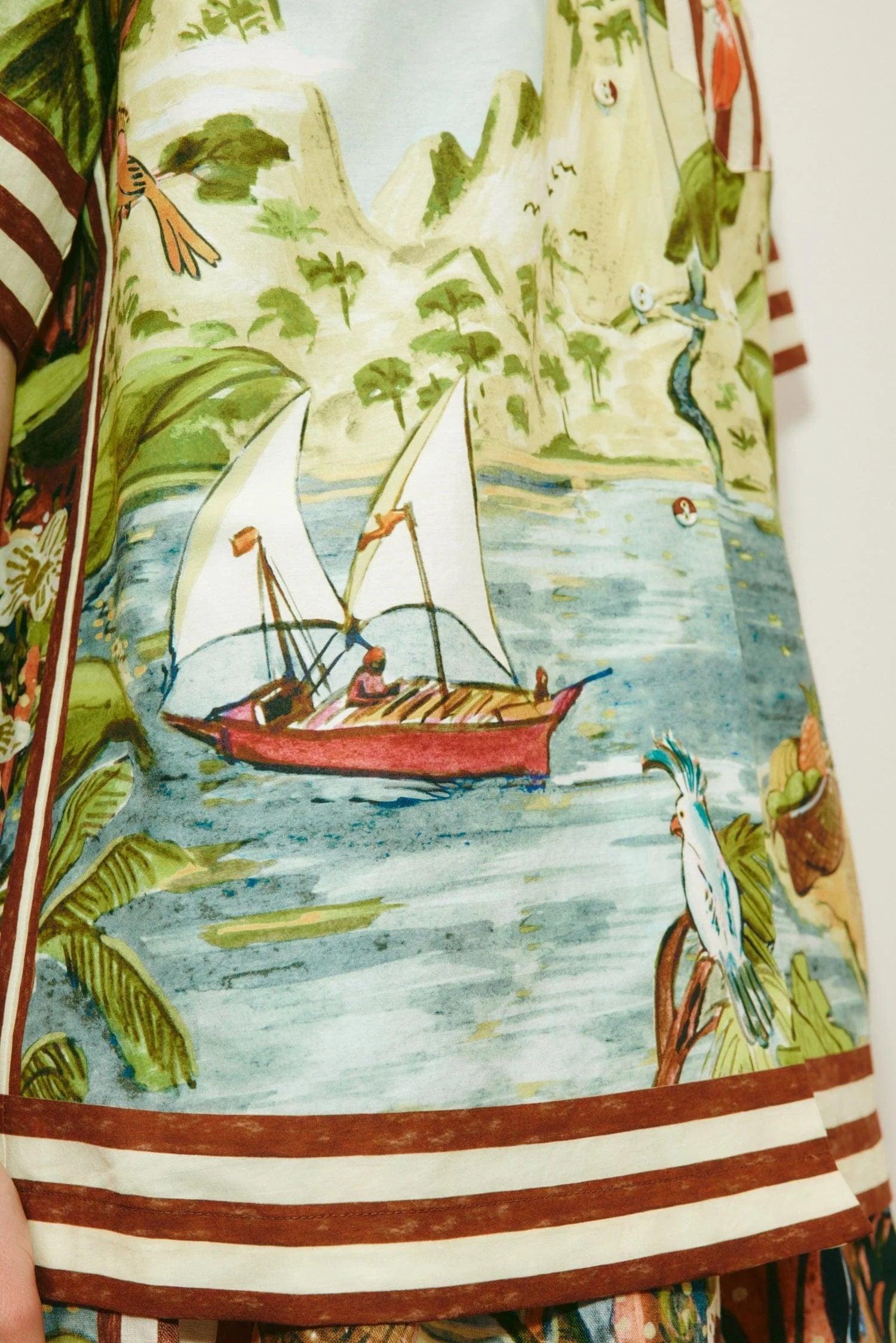 Alemais-Toucan tango shirt-dgallerystore