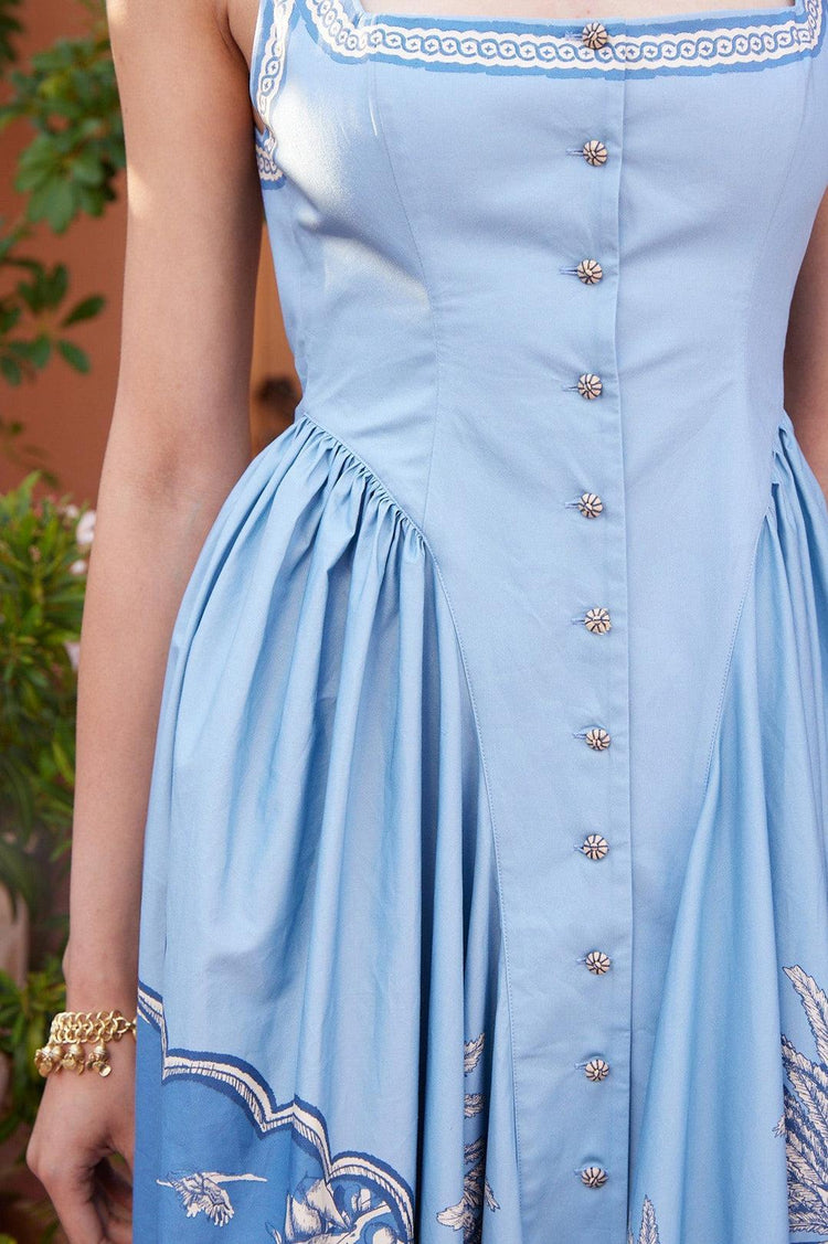 Alemais-Villa romantica midi dress-dgallerystore