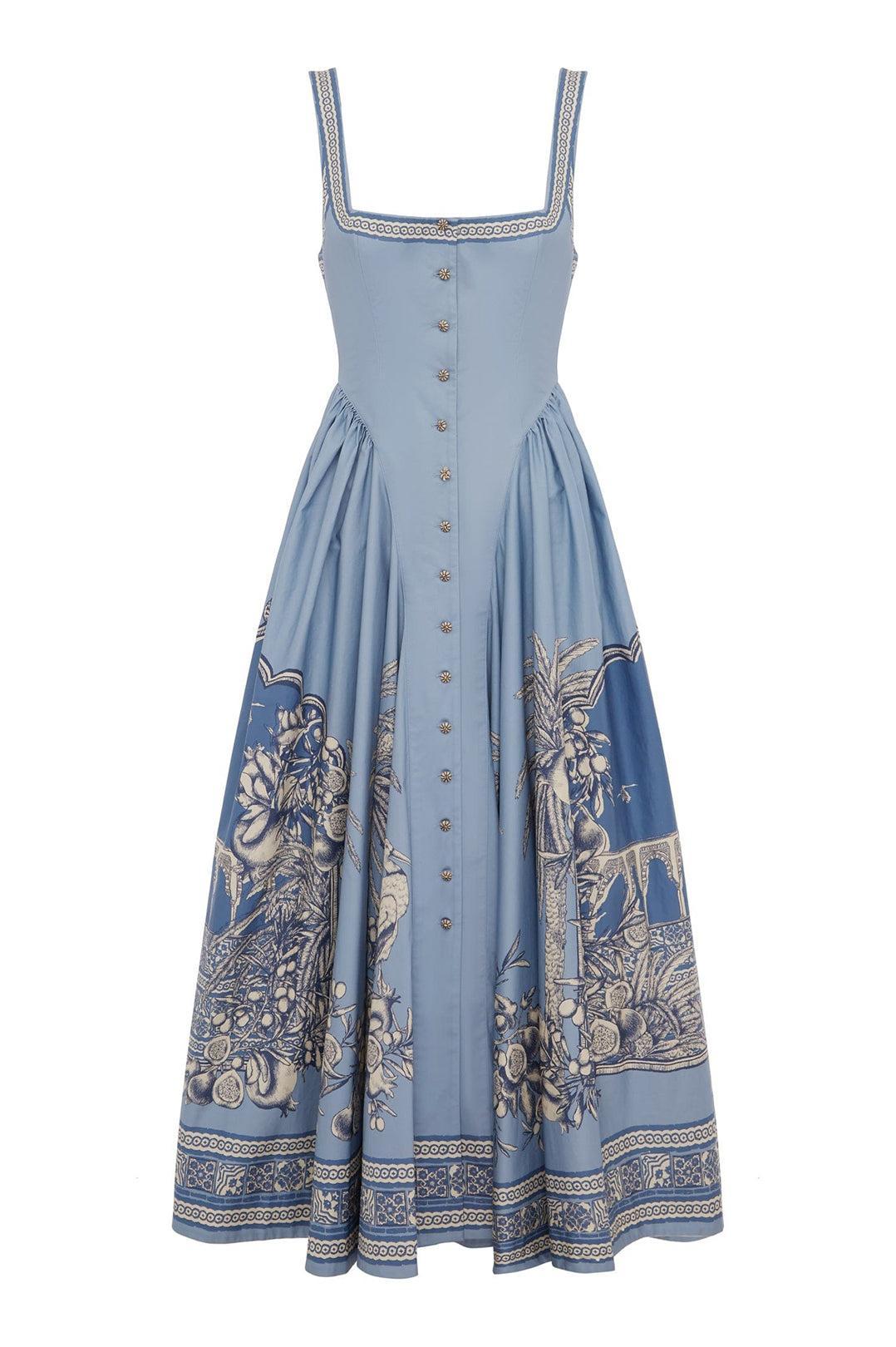 Alemais-Villa romantica midi dress-dgallerystore