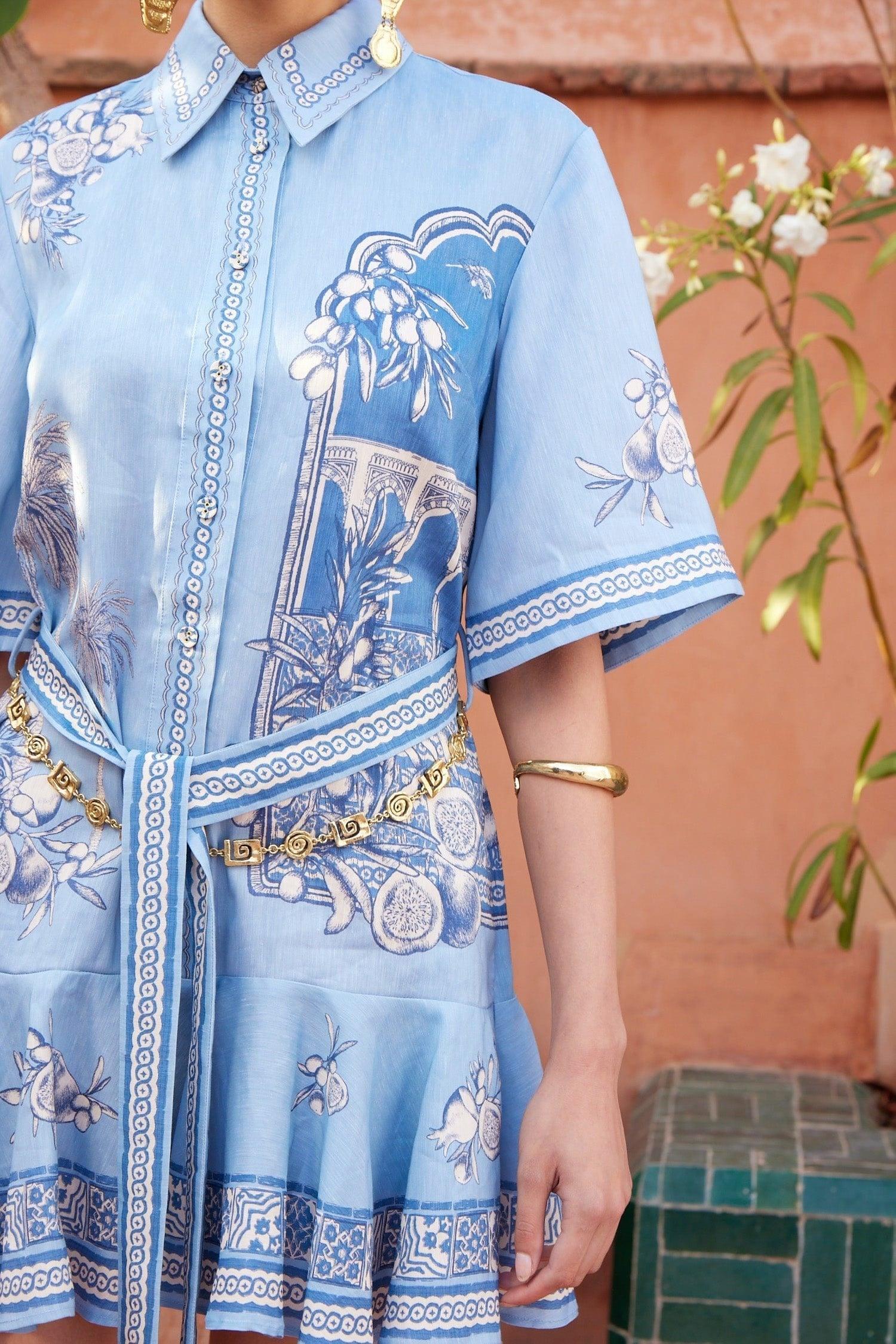 Alemais - Villa romantica mini dress - 6092D  "D___GALLERY"