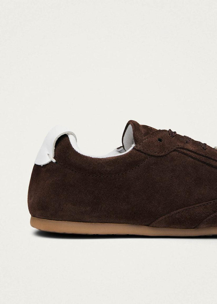 Alohas-Tb 24 suede chocolate brown leather sneakers-dgallerystore
