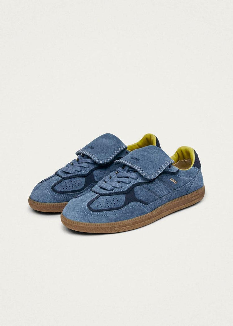 Alohas-Tb 490 club suede blue leather sneakers-dgallerystore